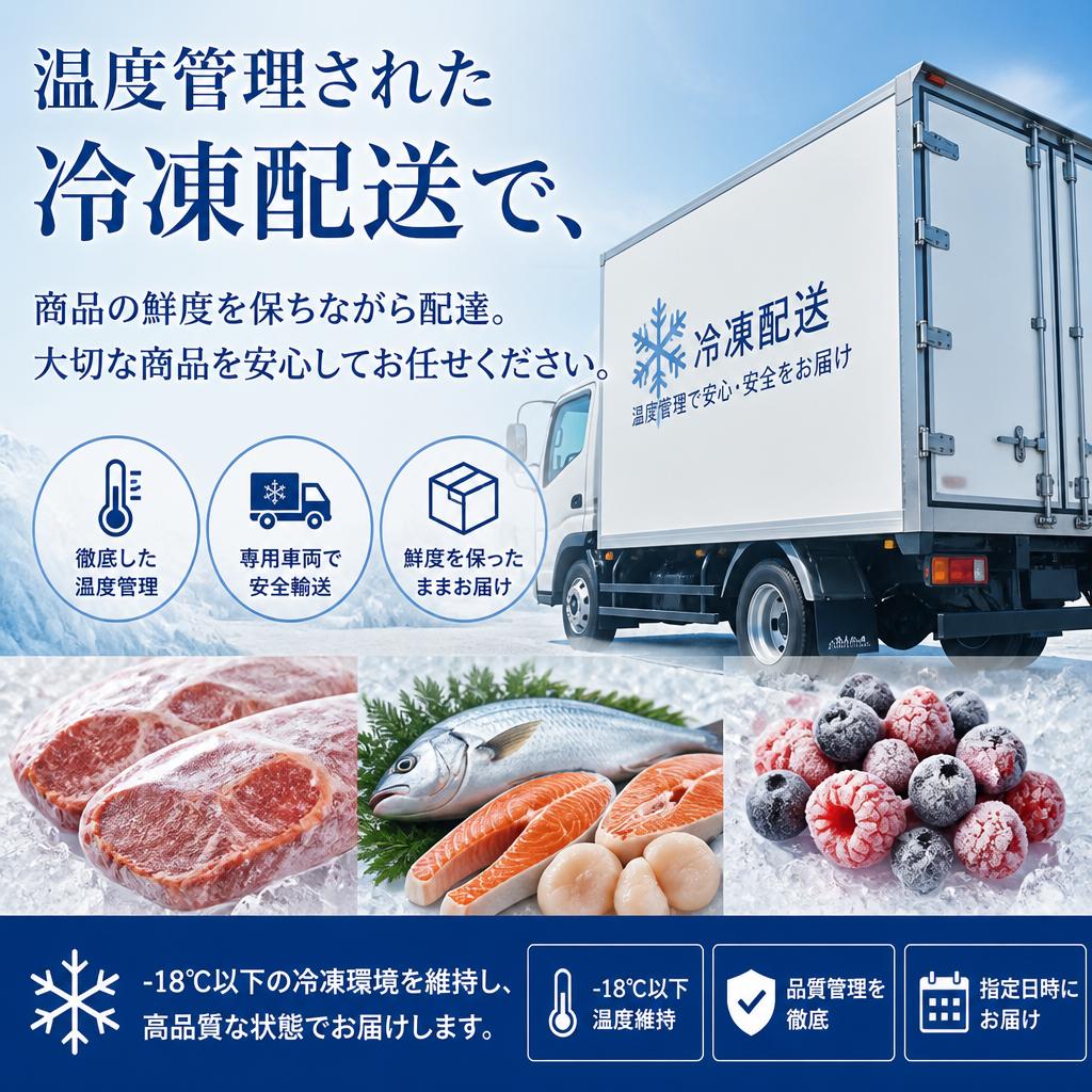 冷凍サービスのメリット